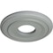 Ekena Millwork Classic Ceiling Medallion (Fits Canopies up to 7 1/4"), 12 3/8"OD x 4"ID x 1 1/8"P, Primed White CM12CL - alternate 2